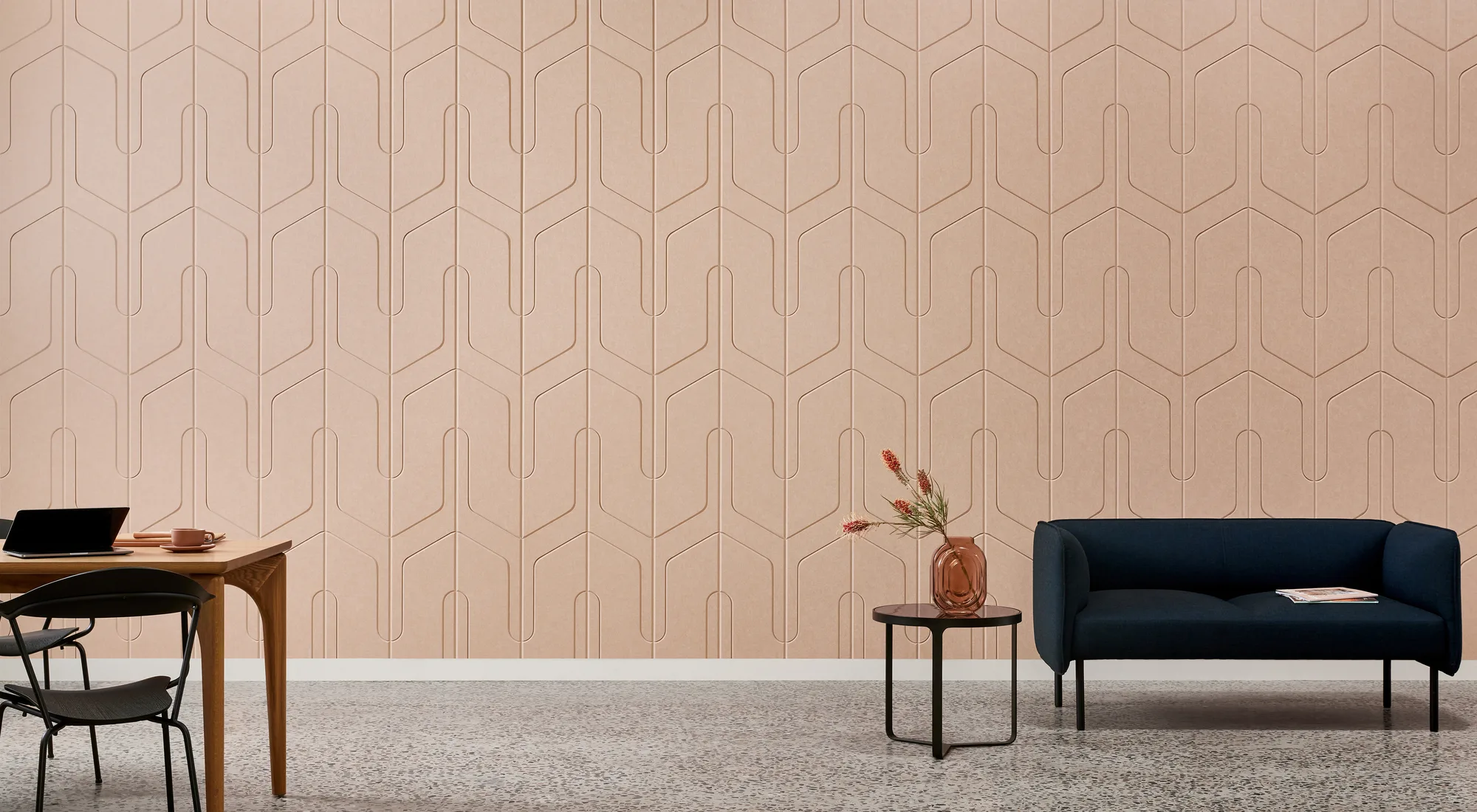 Echopanel Parquet — lifestyle